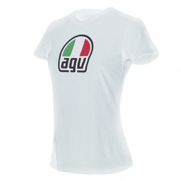 Dainese AGV Lady T-Shirt White 1 Dainese AGV Lady T-Shirt White