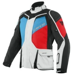 Dainese D-Explorer 2 Gore-Tex Glacier Grijs Blauw Lava Rood Zwart -Dainese d explorer 2 gore 1