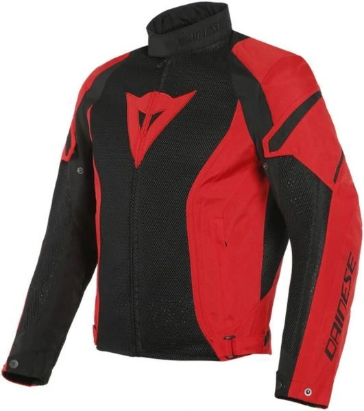 Dainese Air Crono 2 Tex Jacket Black/Lava-Red 1 Dainese Air Crono 2 Tex Jacket Black/Lava-Red
