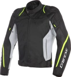 Dainese AIR MASTER TEX Jacket Black/Glacier-Gray/Fluo