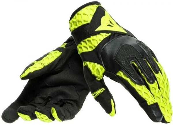 Dainese Air-Maze Gloves Black/Fluo-Yellow 1 Dainese Air-Maze Gloves Black/Fluo-Yellow