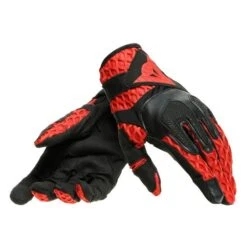 Dainese Air-Maze Unisex Zwart Rood -Dainese dainese air maze unisex black red motorcycle gloves 5