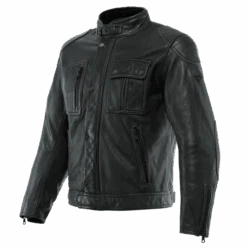 Dainese Atlas Leather Jacket Black -Dainese dainese atlas leather jacket black 1