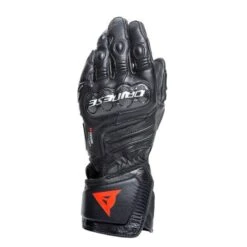 Dainese Carbon 4 Lang Zwart Zwart Zwart -Dainese dainese carbon 4 long leather gloves black black black