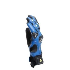Dainese Carbon 4 Kort Racing Blauw Zwart Fluo Geel -Dainese dainese carbon 4 short leather gloves racing blue black fluo yellow 4