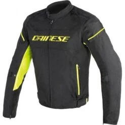 Dainese D-FRAME TEX Jacket Black/Black/Yellow-Fluo