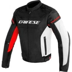 Dainese D-FRAME TEX Jacket Black/White/Red