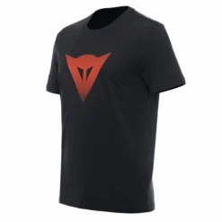 Dainese Dainese T-Shirt Logo Black Fluo Red