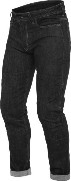 Dainese Denim Regular Tex Pants Black - Broeken - Kleding