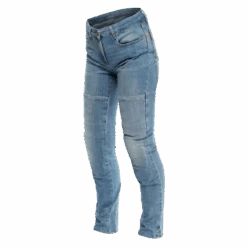 Dainese Denim Stone Slim Lady Tex Pants Light-Blue