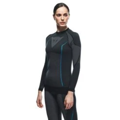 Dainese Dry Ls Lady Black Blue -Dainese dainese dry ls lady black blue base layer 6