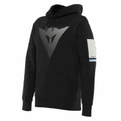 Dainese Fade Hoodie Black/Cool-Gray/White