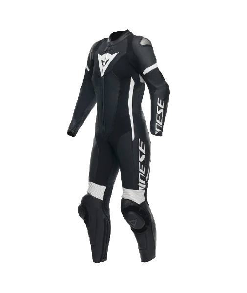 Dainese Grobnik Lady Leather 1PC Suit Perf. Schwarz/Schwarz/Weiss 1 Dainese Grobnik Lady Leather 1PC Suit Perf. Schwarz/Schwarz/Weiss