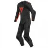 Dainese Laguna Seca 5 1-PC Leather Suit Perf. Black Red - Motorpakken - Kleding