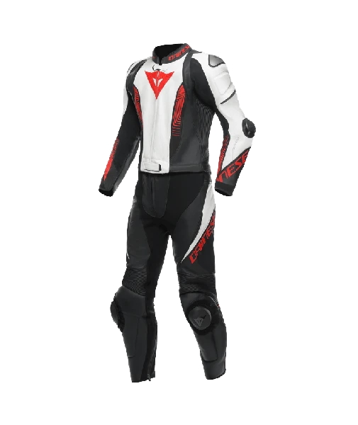 Dainese Laguna Seca 5 2PCS Motorpak Tweedelig Schwarz/Weiss/Lava-Rot 1 Dainese Laguna Seca 5 2PCS Motorpak Tweedelig Schwarz/Weiss/Lava-Rot