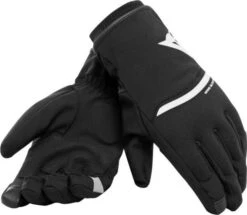 Dainese Plaza 2 Unisex D-Dry Gloves Black-White