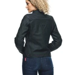 Dainese Razon 2 Lady Leather Jacket Black -Dainese dainese razon 2 lady leather jacket black 5