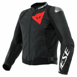 Dainese Sportiva Leather Jacket Black/Black