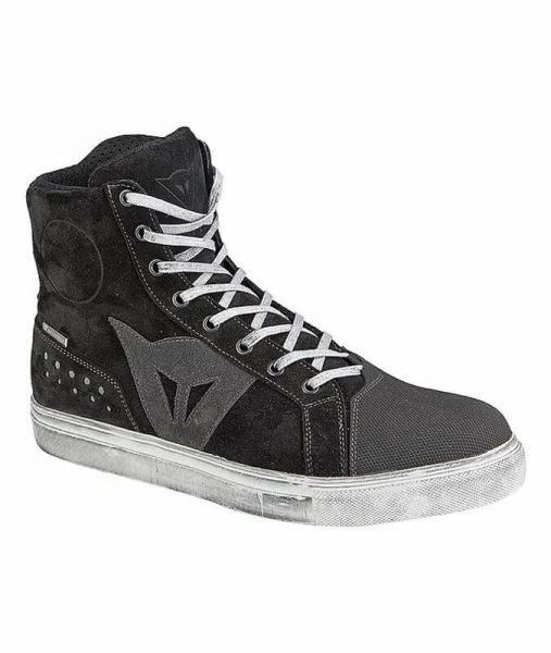 Dainese Street Biker D-WP Shoes Black Anthracite 1 Dainese Street Biker D-WP Shoes Black Anthracite