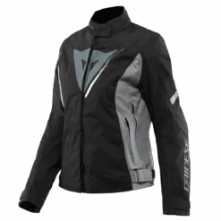 Dainese Veloce Lady D-Dry Jacket Black Charcoal Gray White