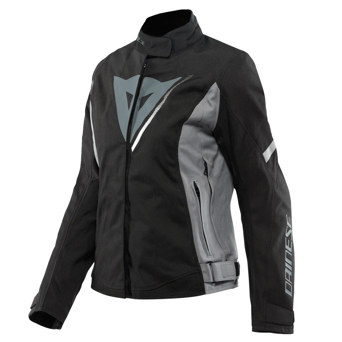 Dainese Veloce Lady D-Dry Jacket Black Charcoal Gray White 1 Dainese Veloce Lady D-Dry Jacket Black Charcoal Gray White