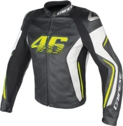 Dainese VR46 D2 Leather Jacket VR46