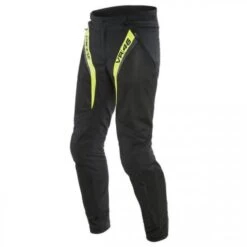Dainese VR46 Grid AIR Tex Pants Black Yellow - Broeken - Kleding