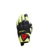 Dainese VR46 Talent Handschoenen Schwarz/Fluo-Gelb/Fluo-Rot