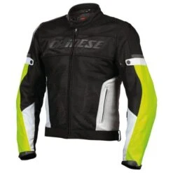 Dainese AIR FRAME D1 TEX Jacket BLACK/BLACK/YELLOW-FLUO