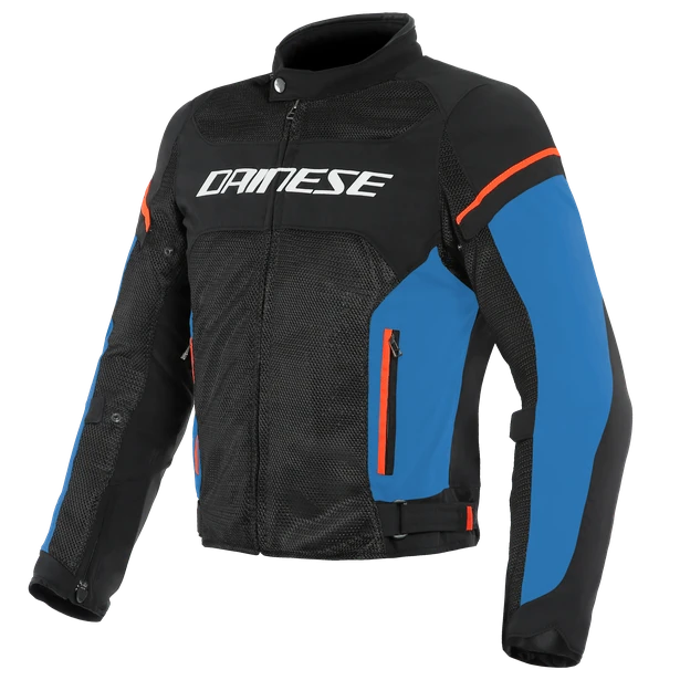 Dainese Air Frame D1 Tex Zwart Licht Blauw Rood Fluo 1 Dainese Air Frame D1 Tex Zwart Licht Blauw Rood Fluo