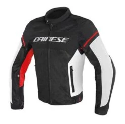Dainese AIR FRAME D1 TEX Jacket BLACK/WHITE/RED