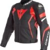 Dainese Avro 4 Leather Jacket Black/Red/White