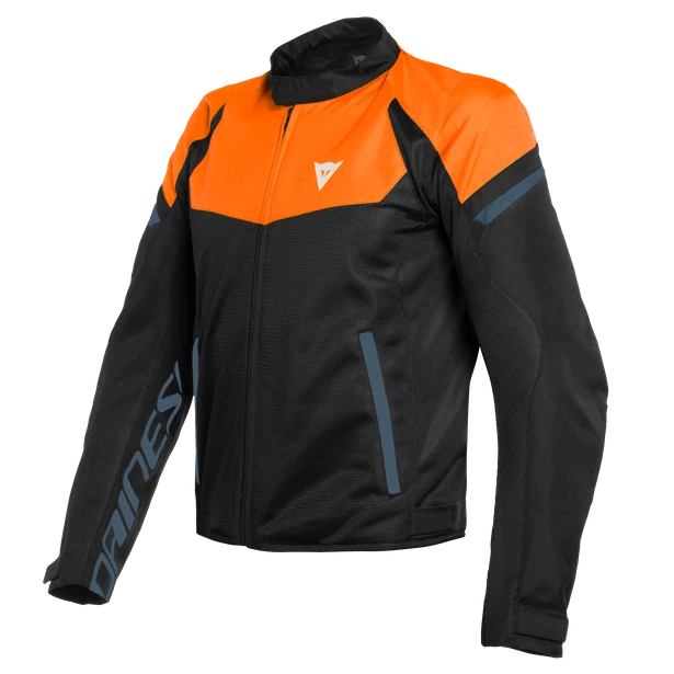 Dainese Bora Air Tex Flame Oranje Zwart Iris Zwart - Afbeelding 2