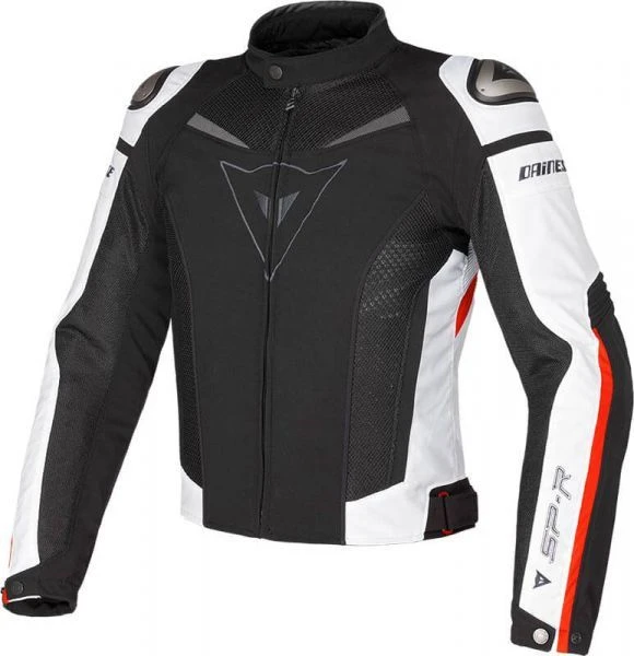 Dainese SUPER SPEED TEX Jacket BLACK/WHITE/RED
