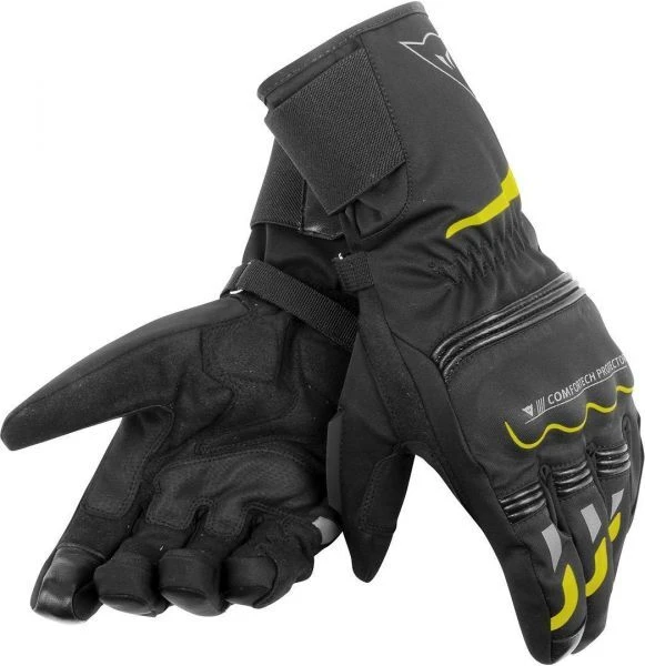 Dainese TEMPEST UNISEX D-DRY LONG Gloves BLACK/YELLOW-FLUO 1 Dainese TEMPEST UNISEX D-DRY LONG Gloves BLACK/YELLOW-FLUO