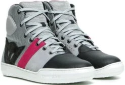 Dainese York Air Lady Shoes Light-Gray/Coral
