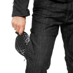 Dainese Denim Regular Tex Black Motorcycle Pants -Dainese denim regular tex pants 4