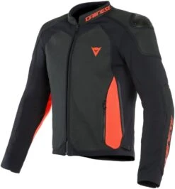 Dainese Intrepida Zwart Zwart Mat Fluo Rood