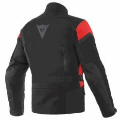 Dainese Tonale D-Dry Black Lava Red Black Motorcycle Jacket -Dainese tonale d dry jacket1