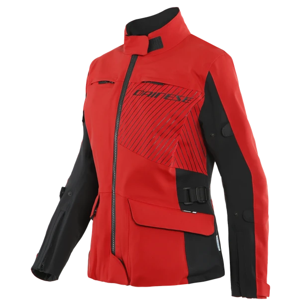 Dainese Tonale Lady D-Dry XT Tour Red Lava Red Black Motorcycle Jacket 4 Dainese Tonale Lady D-Dry XT Tour Red Lava Red Black Motorcycle Jacket - Afbeelding 4