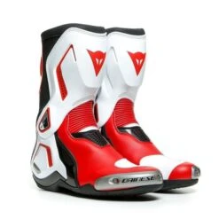 Dainese Torque 3 Out Zwart Wit Lava Rood